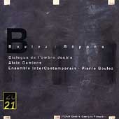 Boulez: Repons, Dialogue de L'Ombre Double / Pierre Boulez(cond), Ensemble Intercontemporain, etc