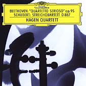 Beethoven, Schubert: String Quartets Op.95 & D887 / Hagen