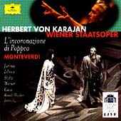Monteverdi: L'incoronazione di Poppea / Herbert von Karajan, et al Monteverdi: L'incoronazione di Poppea / Herbert von Karajan, et al