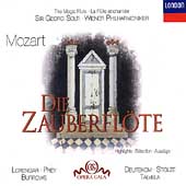 Mozart: Die Zauberfloete - Highlights / Solti, et al