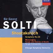 Shostakovich: Symphony no 15; Mussorgsky / Solti, Chicago SO