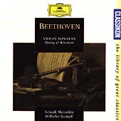 Beethoven: Violin Sonatas "Spring" & "Kreutzer" / Menuhin, Kempff