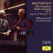 Beethoven: The Complete Violin Sonatas Vol.2 -Op.30, Op.47"Kreutzer", Op.96 / Yehudi Menuhin(vn), Wilhelm Kempff(p)