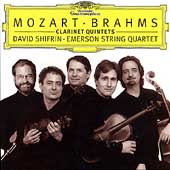 Mozart: Clarinet Quintet K.581; Brahms: Clarinet Quintet Op.115 / David Shifrin(cl), Emerson Quartet