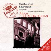 TOWER RECORDS ONLINEで買える「エルネスト・アンセルメ/Khachaturian： Spartacus / Khachaturian, Vienna Philharmonic[4603152]」の画像です。価格は1,776円になります。
