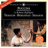 Puccini: La Boheme - Highlights / Serafin, Tebaldi, Bergonzi