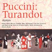 Puccini: Turandot Highlights / Tebaldi, Del Monaco, Erede, Academy of Saint Cecilia