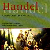 Handel: Concerti Grossi Op 6 No 9-12 / Leppard, ECO