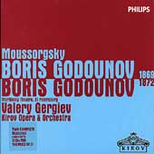 Moussorgsky: Boris Godounov / Valery Gergiev(cond), Kirov Opera Orchestra, etc