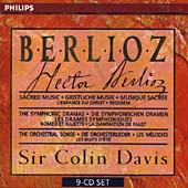 Berlioz: Sacred Music, Symphonic Dramas / Davis, London SO