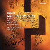 Bach: St Matthew Passion / Ozawa, Ainsley, Quasthoff, Saito Kinen et al