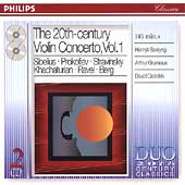 20th Century Violin Concertos Volume 1