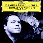 Brahms, Liszt: Lieder / Thomas Quasthoff, Justus Zeyen