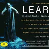 Reimann: Lear / Albrecht, Fischer-Dieskau, Dernesch, et al Reimann: Lear / Albrecht, Fischer-Dieskau, Dernesch, et al