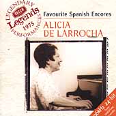 Favourite Spanish Encores / Alicia De Laroccha