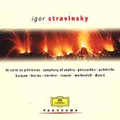 Stravinsky: Petrouchka, Rite of Spring, Pulcinella, Symphony of Psalms / Lorin Maazel(cond), Herbert von Karajan(cond), Berlin Philharmonic Orchestra, Charles Dutoit(cond), London Symphony Orchestra, etc