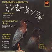 Argento: A Water Bird Talk, Elizabethan Songs / Clark, et al