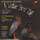 Argento: A Water Bird Talk, Elizabethan Songs / Clark, et al Argento: A Water Bird Talk, Elizabethan Songs / Clark, et al