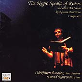 The Negro Speaks of Rivers /Odekhiren Amaize, David Korevaar The Negro Speaks of Rivers /Odekhiren Amaize, David Korevaar