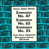 Haydn: Symphonies 47, 65 & 35 / Bolle, Monadnock Festival Haydn: Symphonies 47, 65 & 35 / Bolle, Monadnock Festival