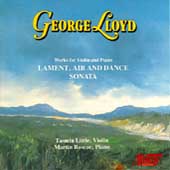 Lloyd: Violin Sonata, etc / Tasmin Little, Martin Roscoe