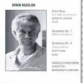 Bazelon: Entre-nous, Symphony no 9, etc / Farberman, Lawson