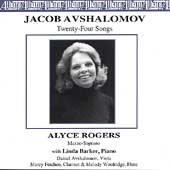 Avshalomov: 24 Songs / Alyce Rogers, Linda Barker