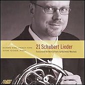 Schubert 21 Lieder / Richard King, Susan Teicher