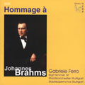 Homage To Brahms:Gabriele Ferro Conducting:Schicksalslied/Alt  Rhapsody/Symphony No.2:Birgit Remment