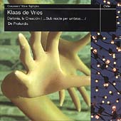 De Vries: Diafonia la Creacion, etc / Porcelijn, ASKO De Vries: Diafonia la Creacion, etc / Porcelijn, ASKO