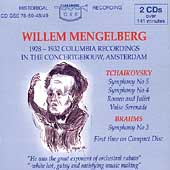 Willem Mengelberg - 1928-1932 Columbia Recordings