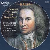 Bach: Violin Sonatas / Wallfisch, Nicholson