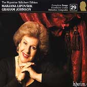 The Hyperion Schubert Edition - Complete Songs Vol 29 The Hyperion Schubert Edition - Complete Songs Vol 29