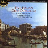 Five Italian Oboe Concertos / Daniel, Peterborough Orchestra