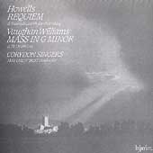 Howells: Requiem, etc;  Vaughan Williams: Mass in g / Best