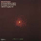 Simpson: String Quartets no 7 & 8 / Delme String Quartet