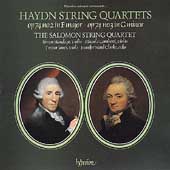 Haydn: String Quartets Op 74 no 2 & 3 / Salomon Quartet