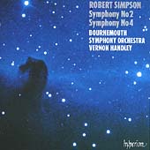 Simpson: Symphony no 2, Symphony no 4 / Vernon Handley