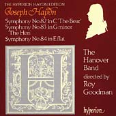 Hyperion Haydn Edition - Symphonies no 82-84 / Goodman