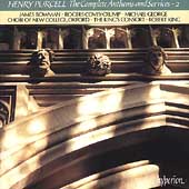 Purcell: The Complete Anthems and Services Vol 2 / King