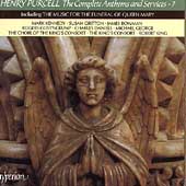 Purcell: Complete Anthems and Services Vol 7 /King's Consort
