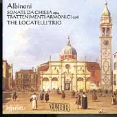 Albinoni: Sonate da Chiesa, etc / Locatelli Trio