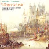 Handel, Telemann: Water Music / Robert King, King's Consort