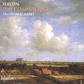 Haydn: 'Tost I' Quartets Op 54 / Salomon Quartet