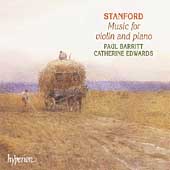 Stanford: Music for Violin and Piano / Barritt, Edwards