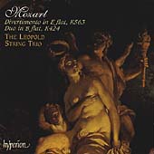 Mozart: Divertimento in Eb, Duo in Bb / Leopold String Trio Mozart: Divertimento in Eb, Duo in Bb / Leopold String Trio