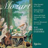 Mozart: Oboe Quartet, etc / The Gaudier Ensemble