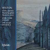 Walton: Violin Sonata, Piano Quartet, etc / Ainsley, et al