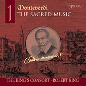 Monteverdi: Sacred Music Vol 1 / Robert King, King's Consort