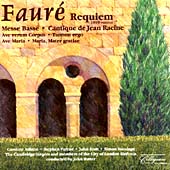Faure: Requiem/Cantique de Jean Racine/ etc / Rutter, Cambridge Singers